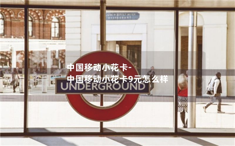 中国移动小花卡-中国移动小花卡9元怎么样