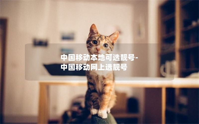 中国移动本地可选靓号-中国移动网上选靓号