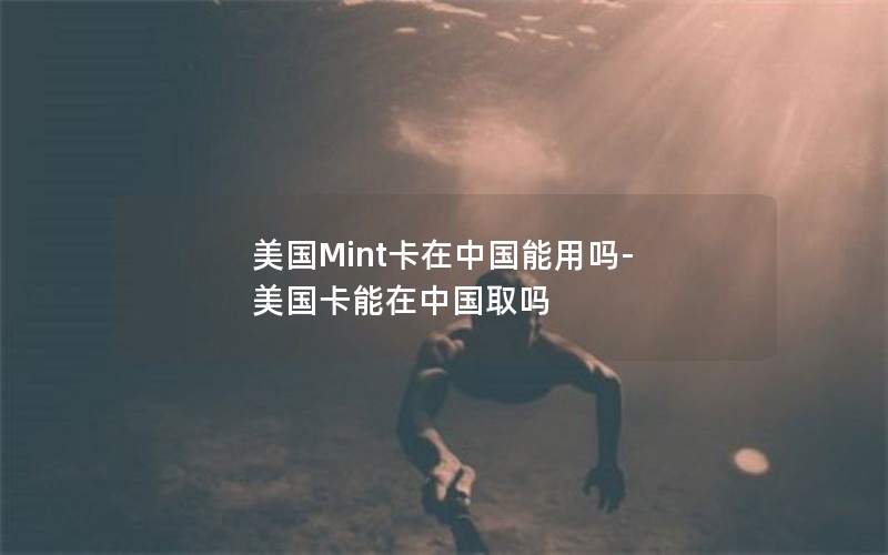 美国Mint卡在中国能用吗-美国卡能在中国取吗