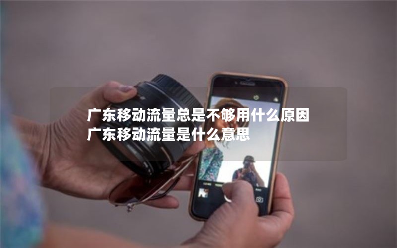 广东移动流量总是不够用什么原因 广东移动流量是什么意思