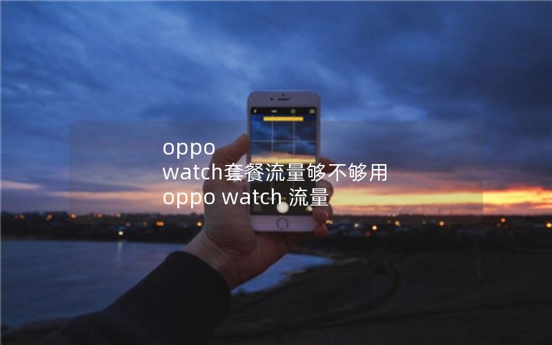 oppo watch套餐流量够不够用 oppo watch 流量