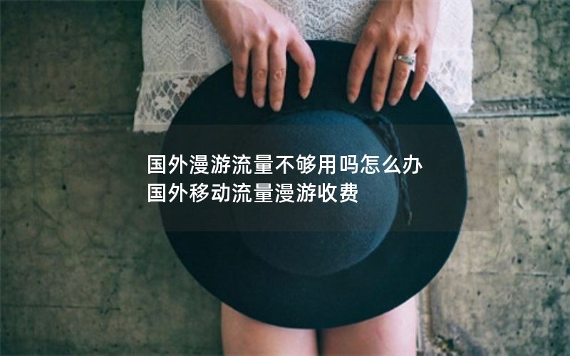 国外漫游流量不够用吗怎么办 国外移动流量漫游收费