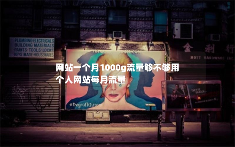 网站一个月1000g流量够不够用 个人网站每月流量