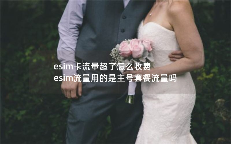 esim卡流量超了怎么收费 esim流量用的是主号套餐流量吗