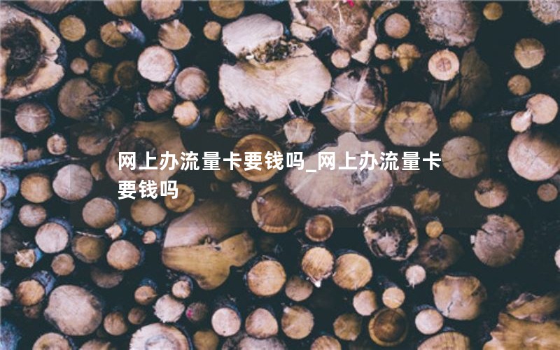 网上办流量卡要钱吗_网上办流量卡要钱吗