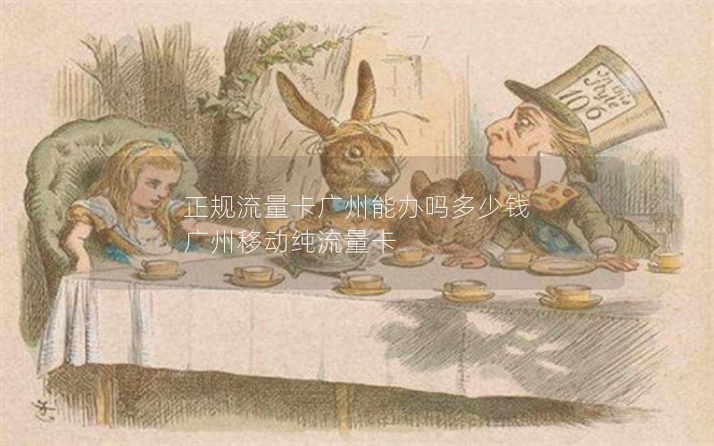正规流量卡广州能办吗多少钱 广州移动纯流量卡