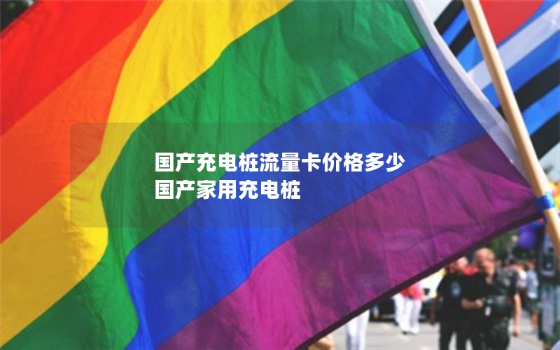 国产充电桩流量卡价格多少 国产家用充电桩
