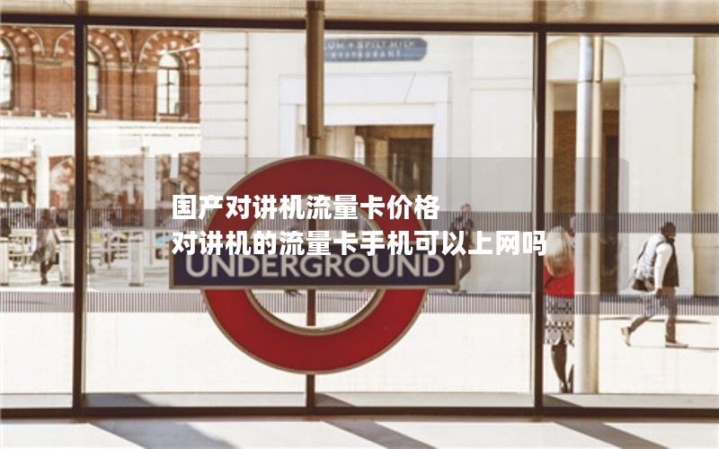 国产对讲机流量卡价格 对讲机的流量卡手机可以上网吗