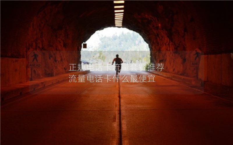 正规电话卡流量套餐推荐 流量电话卡什么最便宜