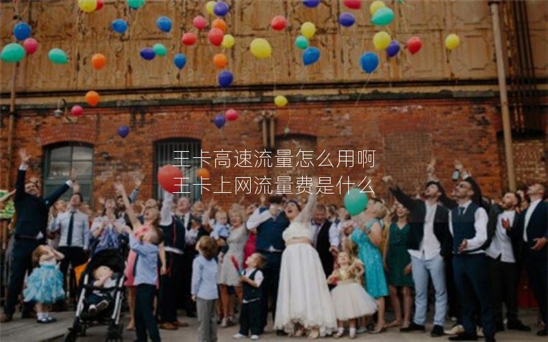 王卡高速流量怎么用啊 王卡上网流量费是什么