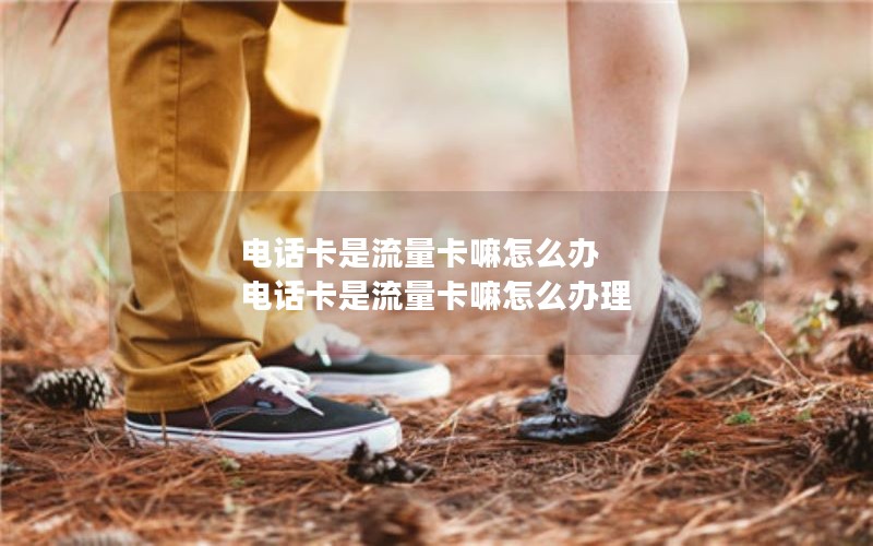 电话卡是流量卡嘛怎么办 电话卡是流量卡嘛怎么办理