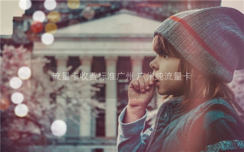 流量卡收费标准广州 广州纯流量卡
