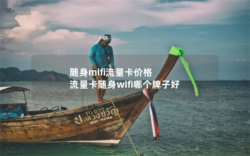 随身mifi流量卡价格 流量卡随身wifi哪个牌子好