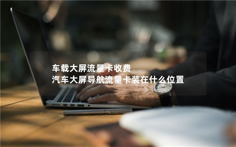 车载大屏流量卡收费 汽车大屏导航流量卡装在什么位置